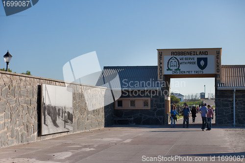 Image of Entrance to Robben Island Prison