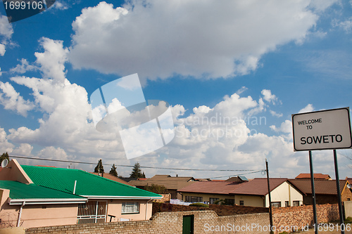 Image of Soweto sign full height