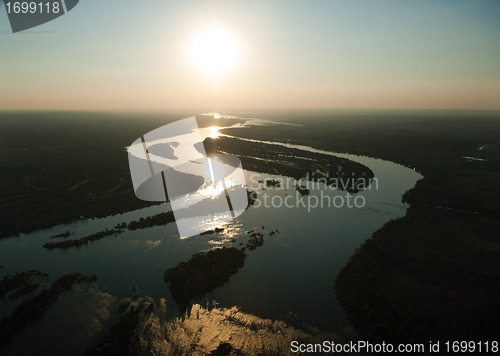 Image of Victoria Falls from the Air