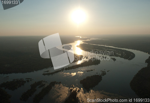 Image of Victoria Falls from the Air