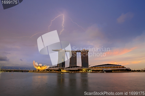 Image of Singapore skyline