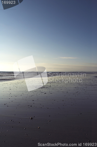 Image of deserted beach