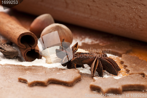 Image of Christmas baking - gingerbreads