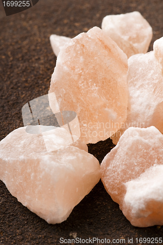 Image of Pink salt of Hymalayas. mineral 