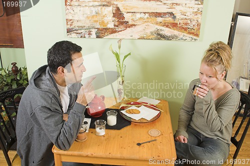 Image of couple arguing