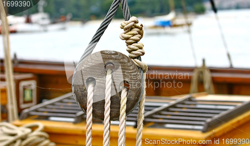 Image of Ship rigging