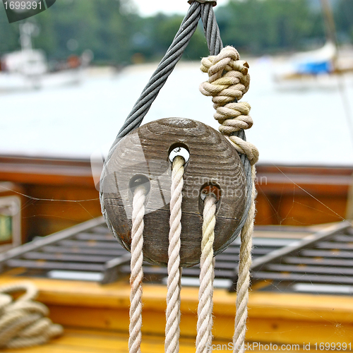 Image of Ship rigging