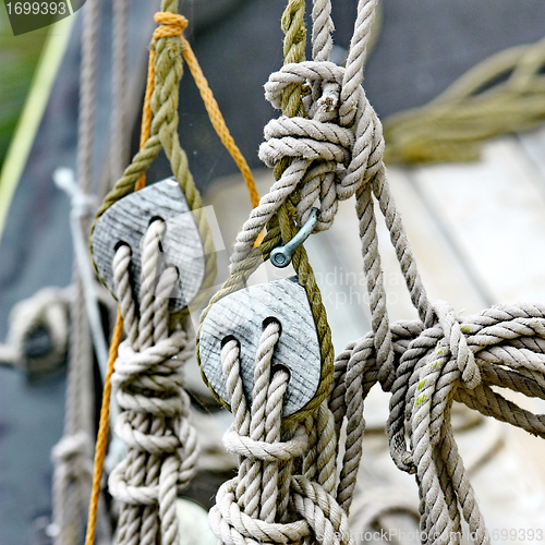 Image of Ship rigging