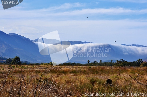 Image of Mountains in clouds