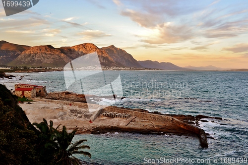 Image of Sunset over Mountains