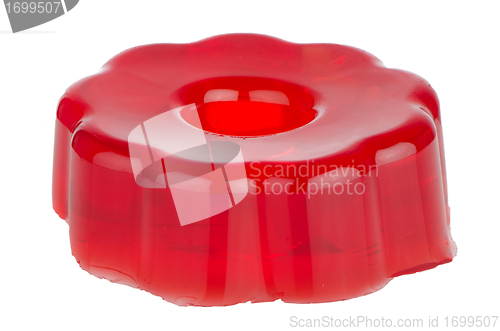 Image of Delicious red gelatin