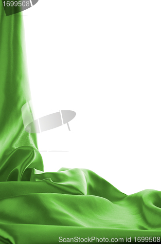 Image of Green Cloth Background 