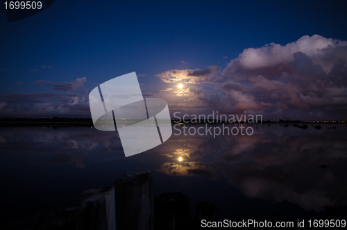 Image of Moon rising