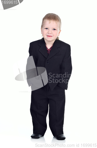 Image of Little businessman