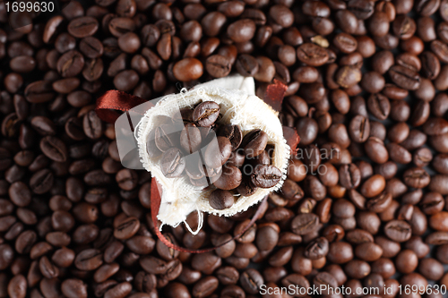 Image of Coffee beans in a sack