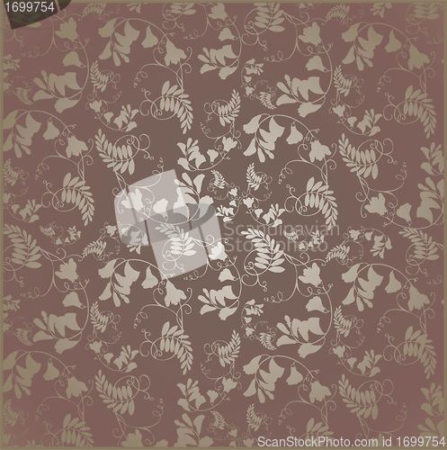 Image of Illustration of flower lace. Greeting card with lace.Illustration lace.