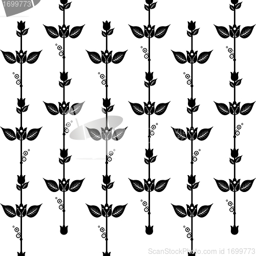 Image of Seamless Floral Pattern