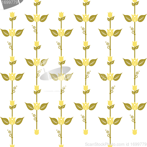 Image of Seamless Floral Pattern