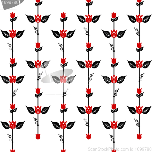 Image of Seamless Floral Pattern