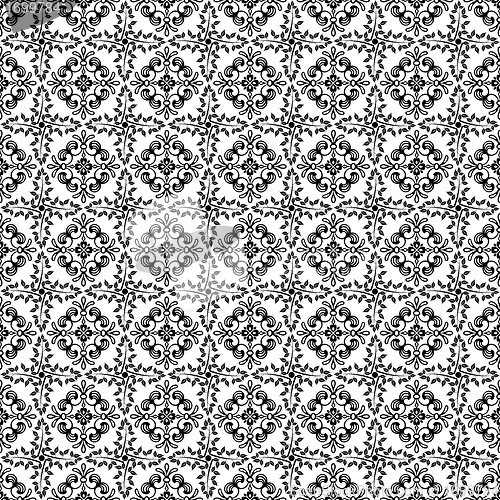Image of Seamless Floral Pattern
