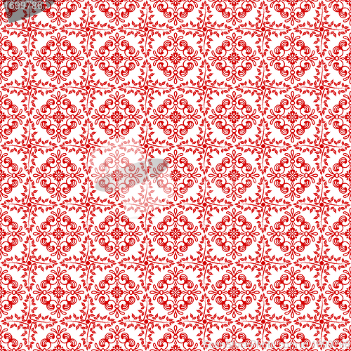 Image of Seamless Floral Pattern