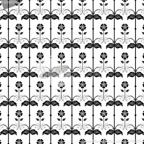 Image of Seamless Floral Pattern
