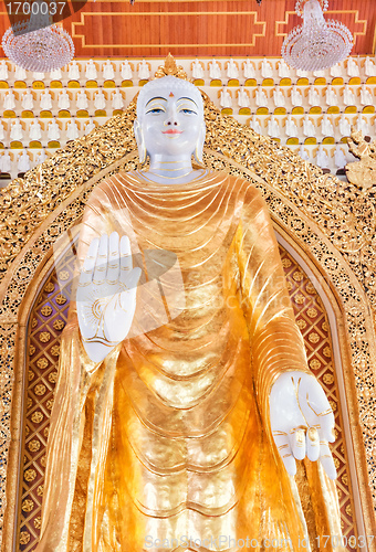 Image of statue in buddhist temple