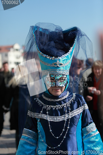 Image of Blue Venetian costume