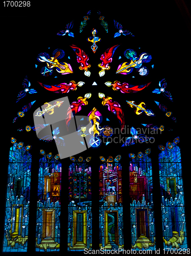 Image of Stained glass window