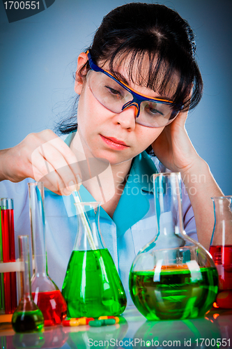 Image of scientist