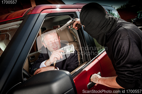 Image of Robbery of the businessman