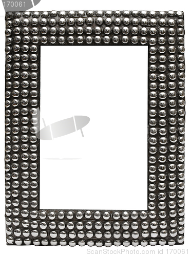 Image of Leather Frame w/ Metal Balls (Path Included)