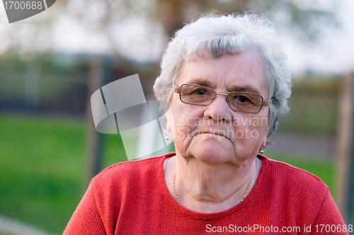 Image of Senior woman portrait