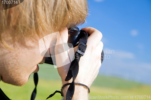 Image of Photographer taking pictures