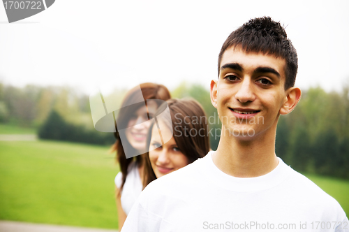 Image of Group of teenagers
