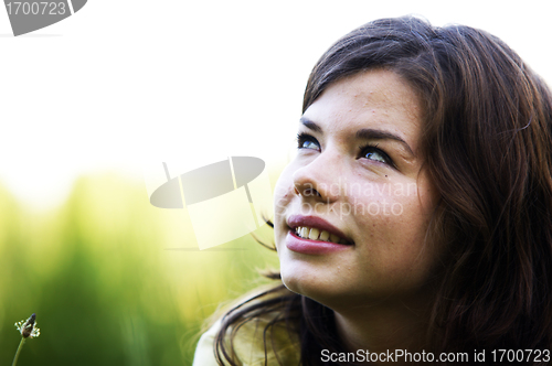 Image of Pretty girl smiling
