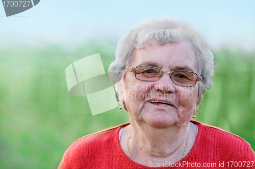 Image of Senior woman portrait