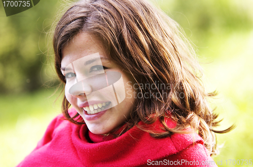 Image of Pretty girl smiling