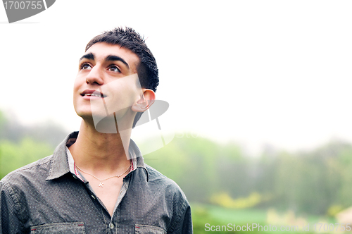 Image of Young happy man