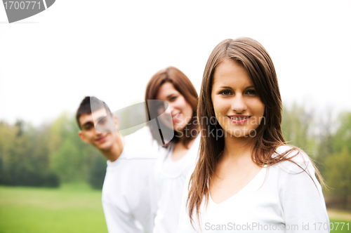 Image of Group of teenagers