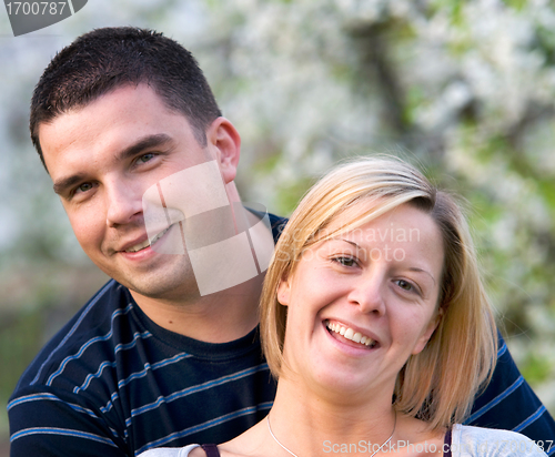 Image of Happy young couple