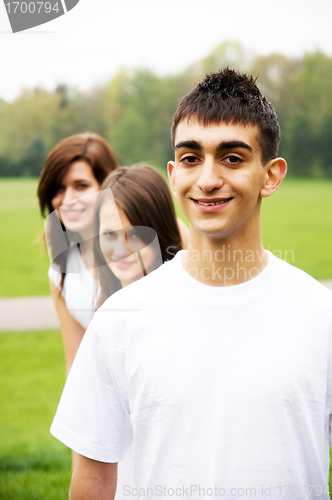Image of Group of teenagers