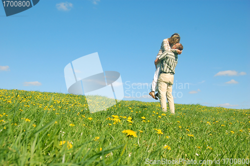 Image of Couple having fun