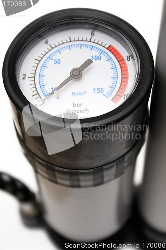 Image of Air Pressure Gauge (Close View)