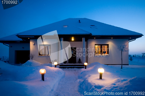 Image of House in winter