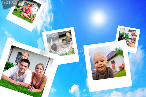 Image of Pictures of happy family