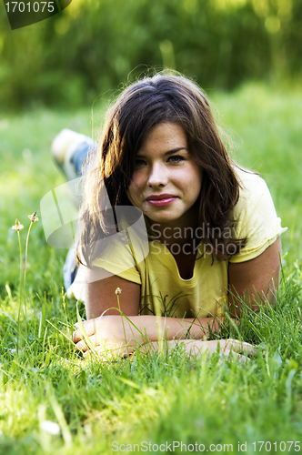 Image of Pretty girl smiling