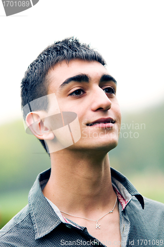 Image of Young happy man