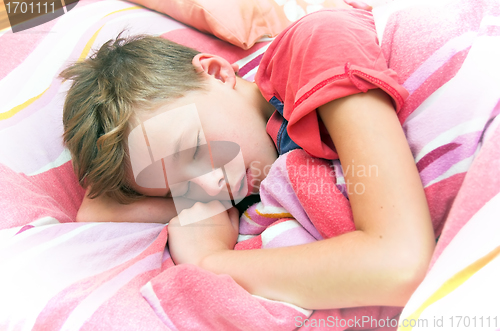 Image of Sleeping boy