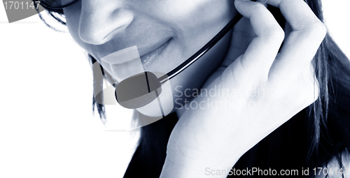 Image of Friendly customer service agent